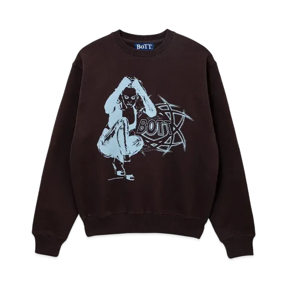 BoTT x APPLE BUTTER STORE Crew Neck "Brown"
