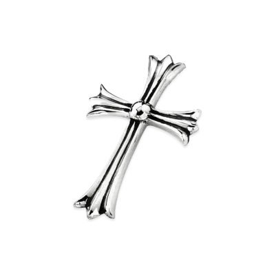 Chrome Hearts Large CH Cross Pendant "Silver"