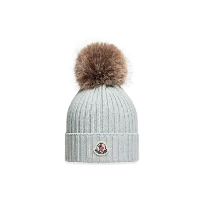 MONCLER Kids Beanie "Light Blue"