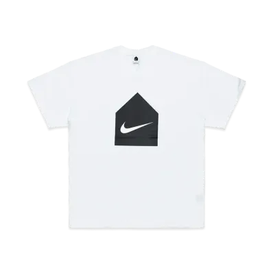 DSM x Nike HUT Logo Project M Nrg Hut x Swoosh Tee "White"