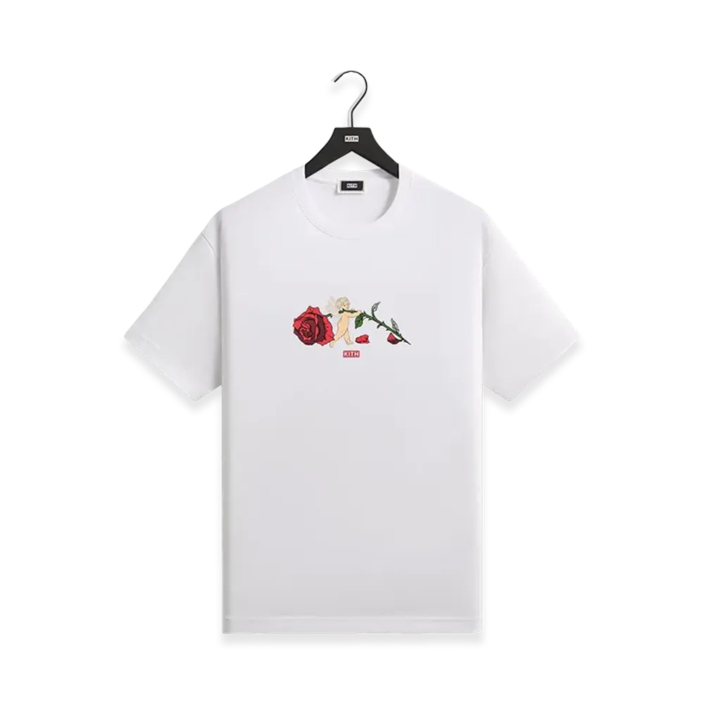 Kith Cupid Rose Tee "White"