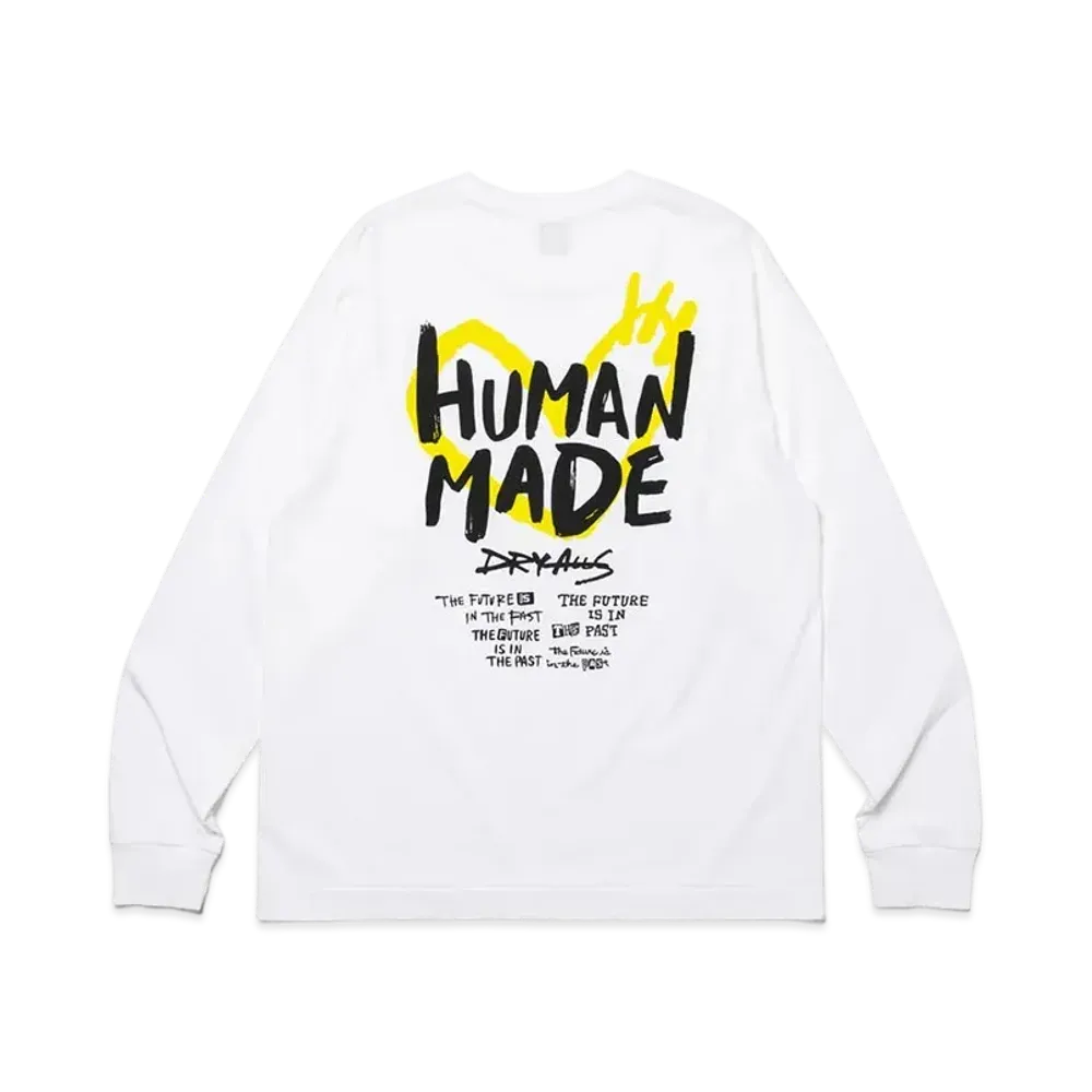 HUMAN MADE Graphic L/S T-Shirt "White"