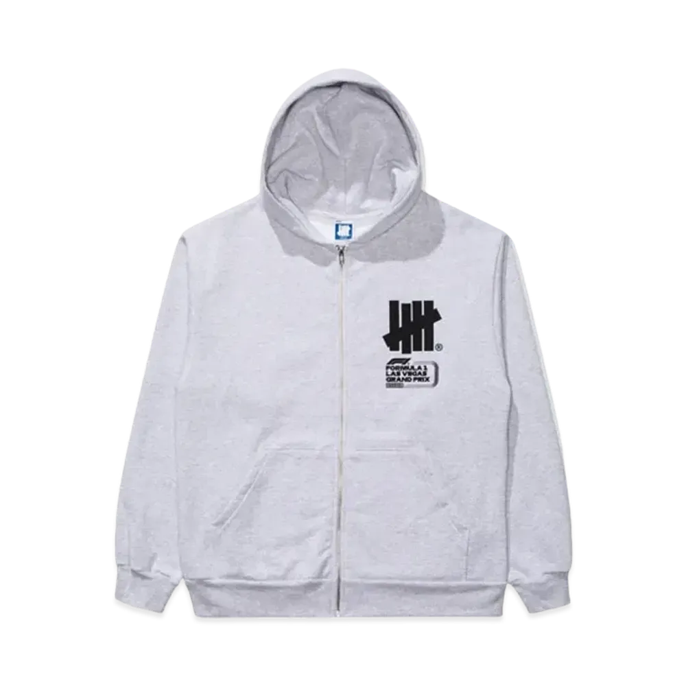 UNDEFEATED x F1 LVGP Lockup Zip Hoody "Gray"