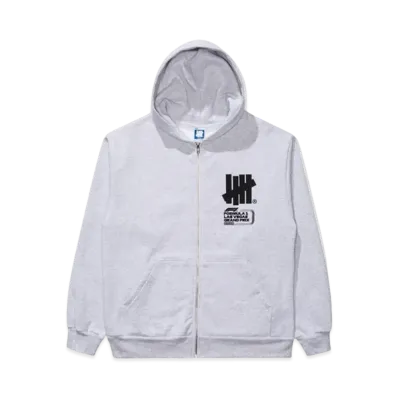 UNDEFEATED x F1 LVGP Lockup Zip Hoody "Gray"
