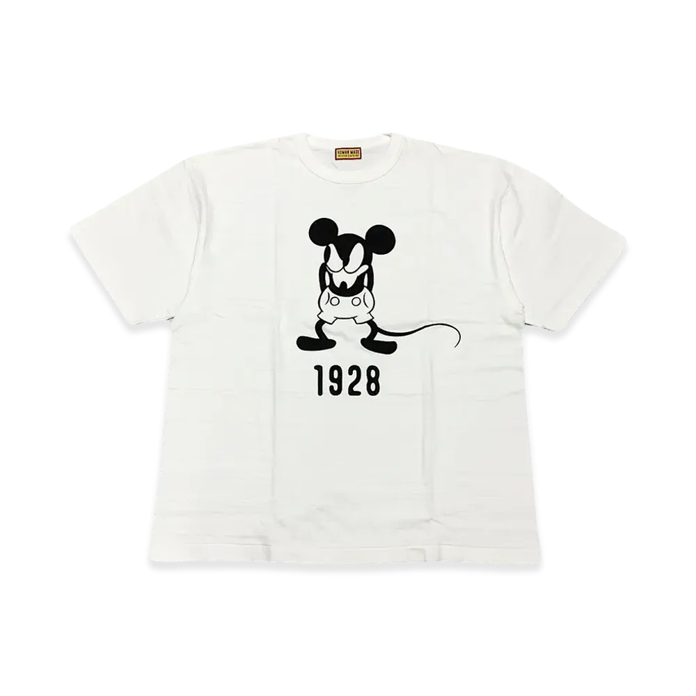 HUMAN MADE x Mickey Mouse Graphic T-Shirt #2 1928 Kyoto Exclusive "White"