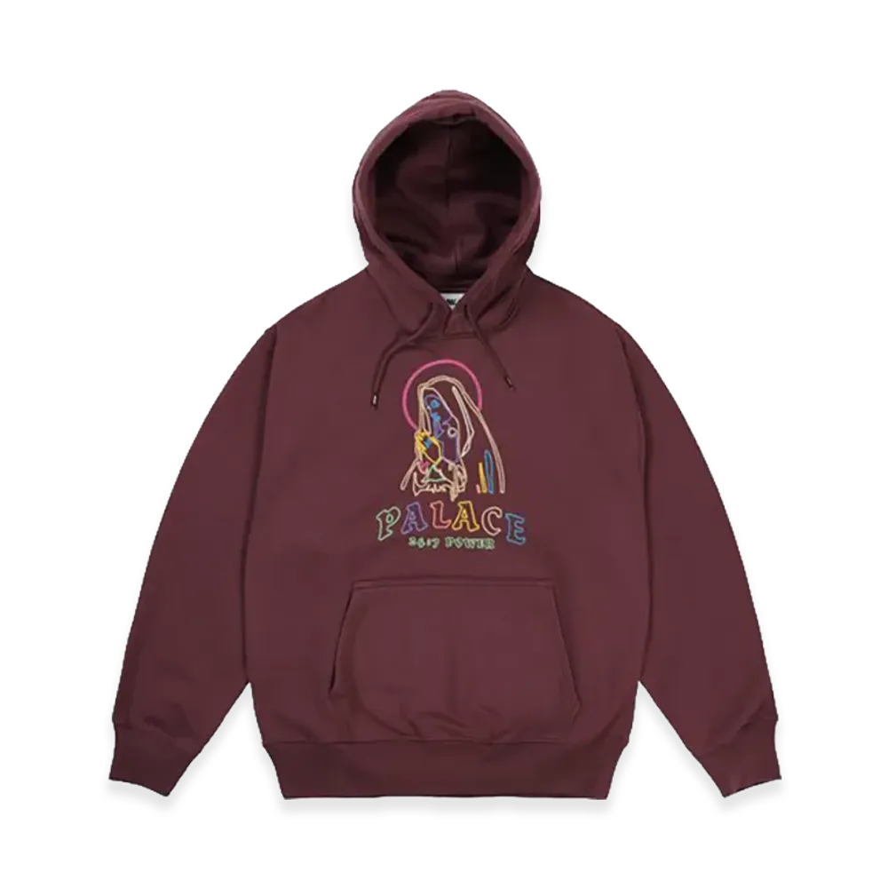 PALACE Pray For Us Hood "Maroonish"