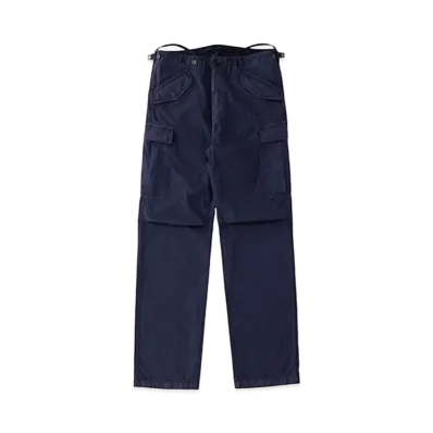 visvim EIGER SANCTION PANTS DMGD "Navy"
