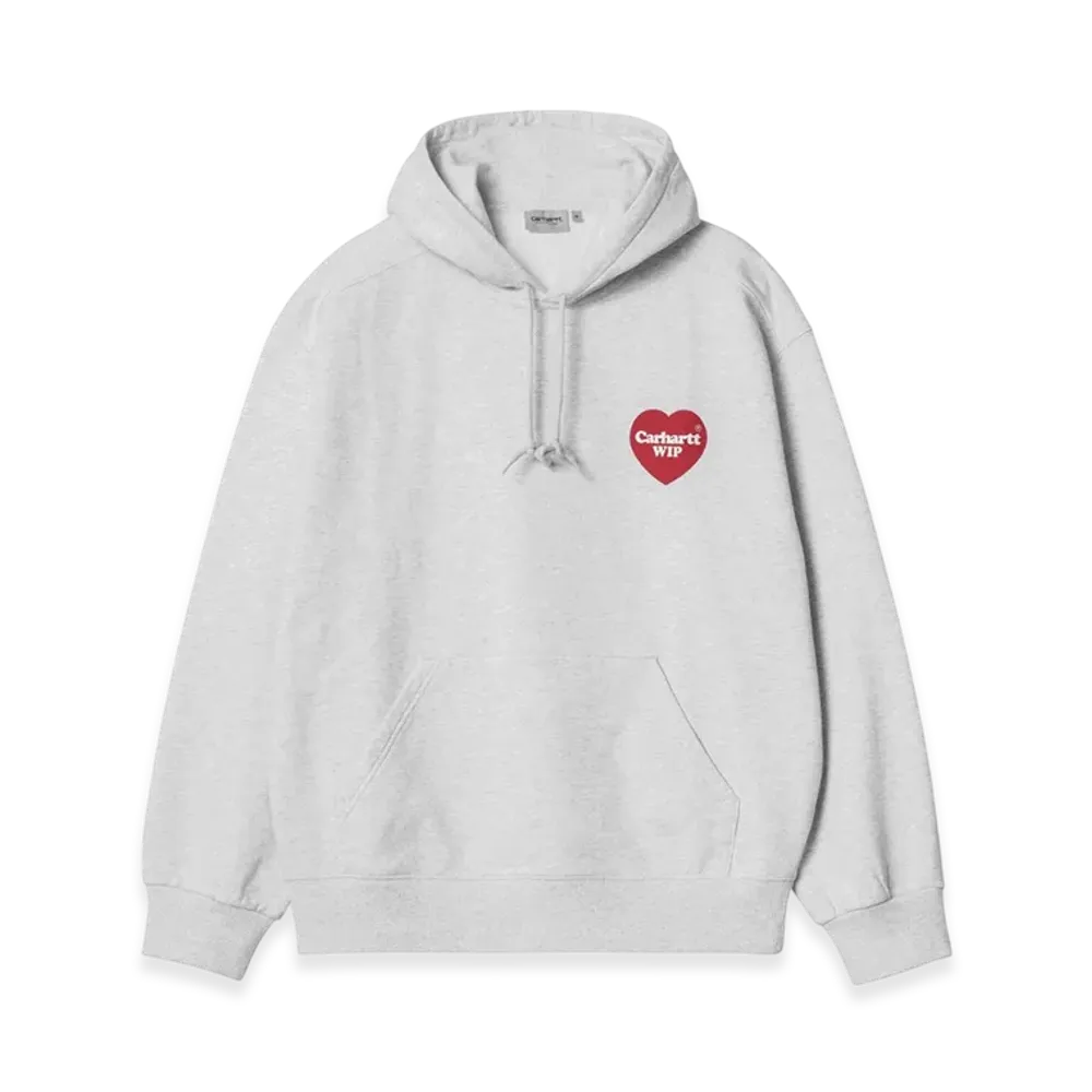 Carhartt WIP Hooded Heart Sweatshirt "Ash Heather"