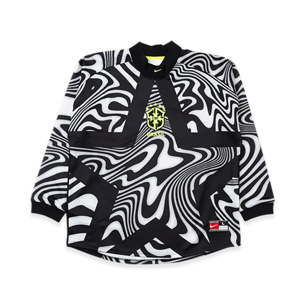 Nike Hollywood Goalkeepers Brazil Authentic "Black/Volt/Volt"