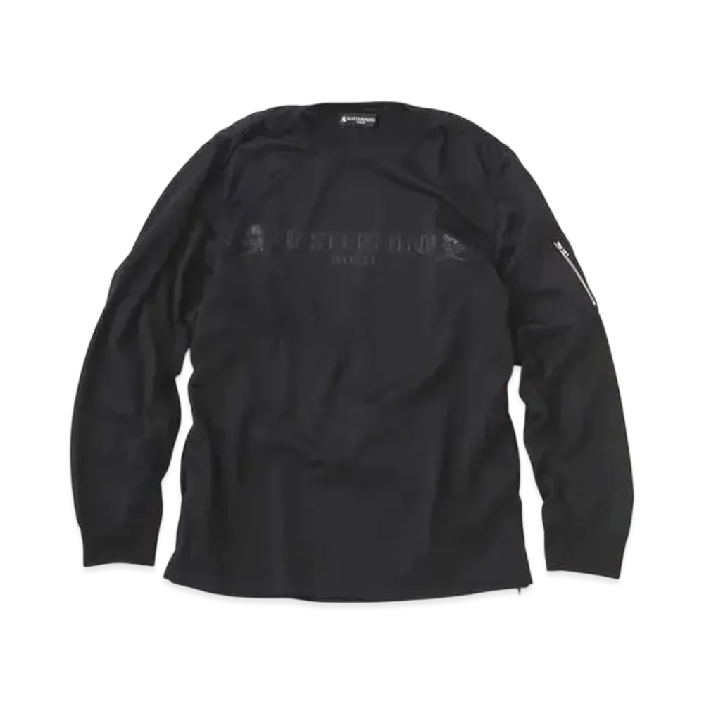 mastermind WORLD Bomber LS Tee "Black"
