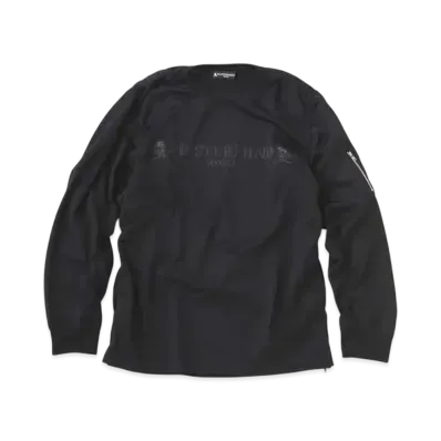 mastermind WORLD Bomber LS Tee "Black"