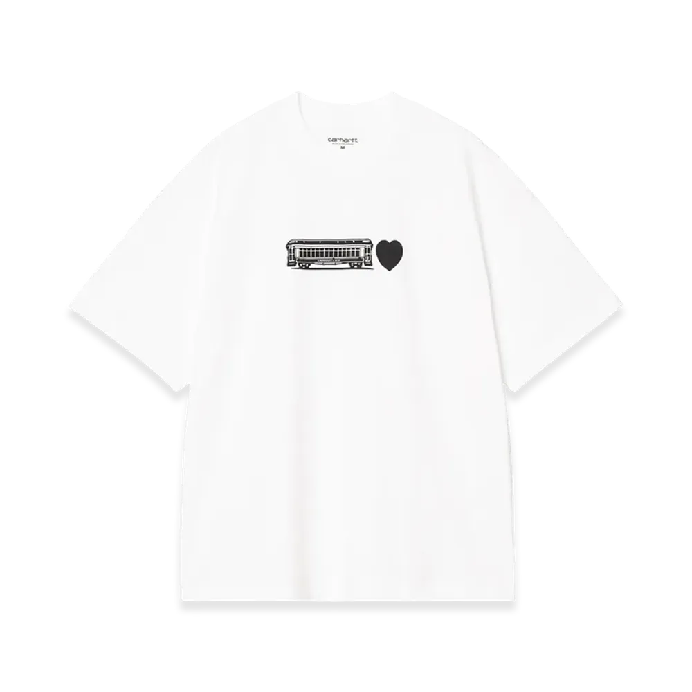 Carhartt WIP S/S Deconstructed Label T-Shirt "White"