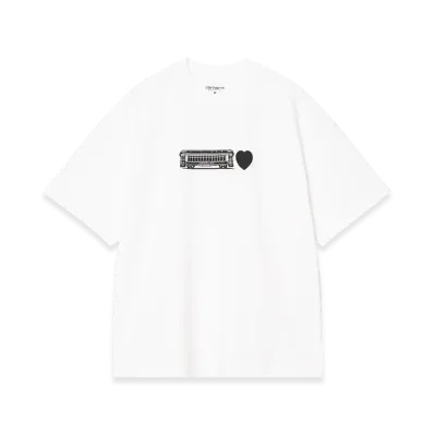 Carhartt WIP S/S Deconstructed Label T-Shirt "White"