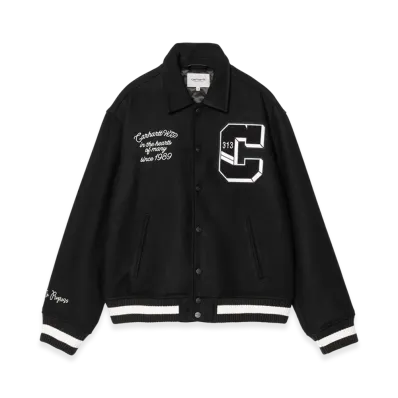 Carhartt WIP World Class Varsity "Black"
