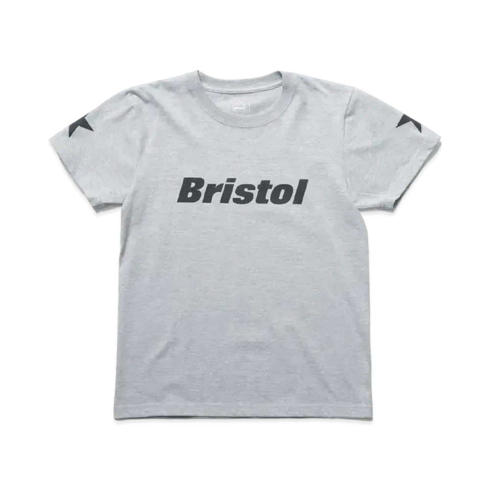 F.C.Real Bristol Authentic Logo S/S Tee (Kids) "Gray"