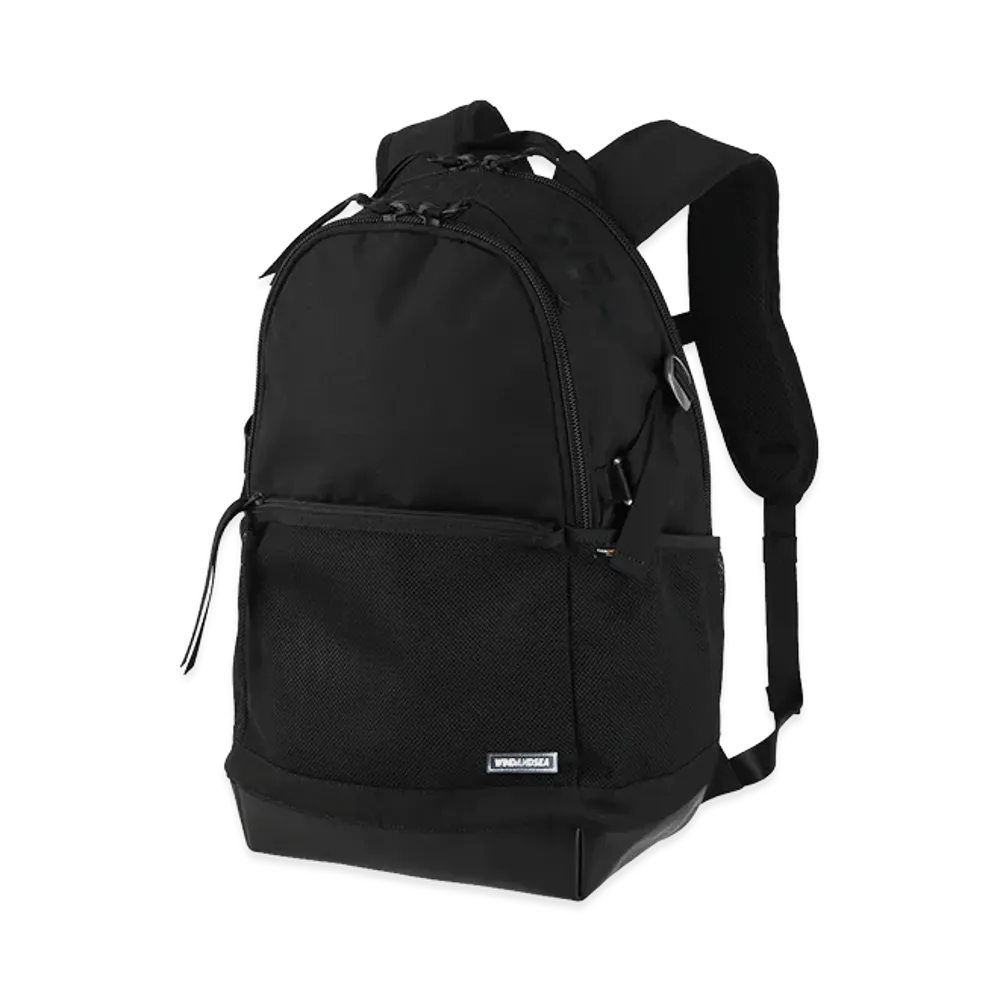 WIND AND SEA All-Day Back Pack "Black"
