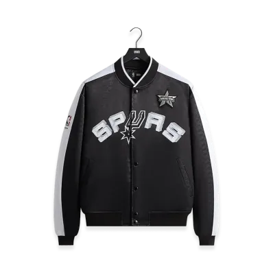 Kith x NBA All-Star San Antonio Spurs Bomber Jacket "Black"