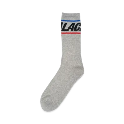 PALACE Basically A Sock "Gray Marl"