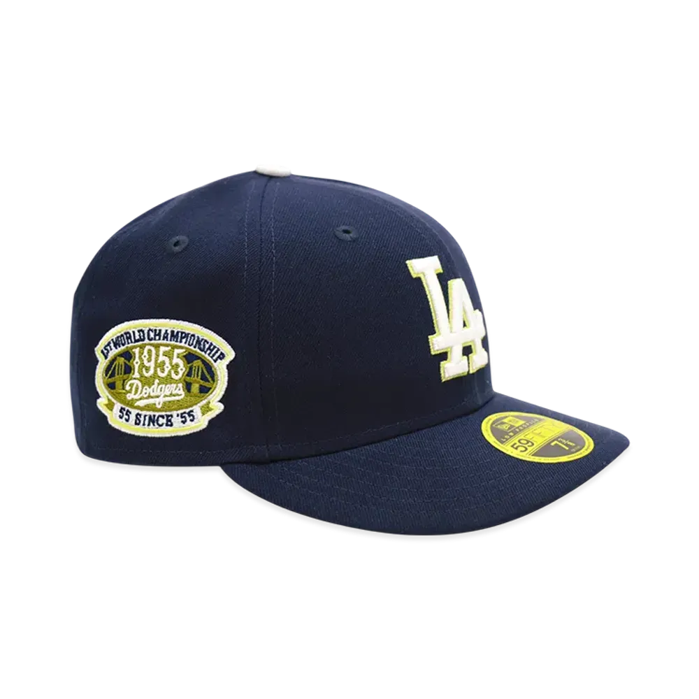 NEW ERA x THE CAP 'Elegant Oasis' LP59Fifty Los Angeles Dodgers "Navy"