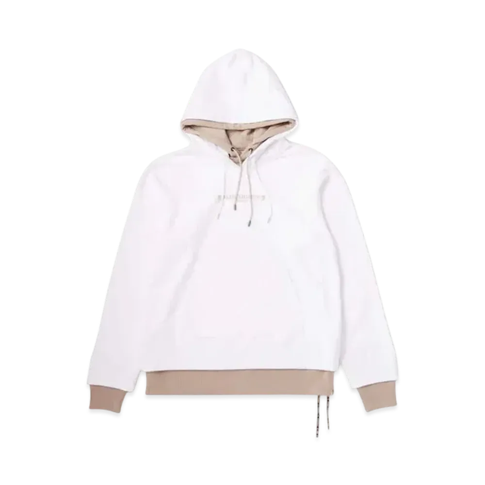 mastermind WORLD Layered Hoodie "White Sand"