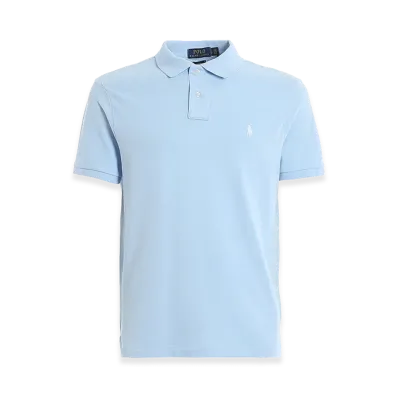 Polo Ralph Lauren Slim Fit Cotton Pique Polo "Light Blue"