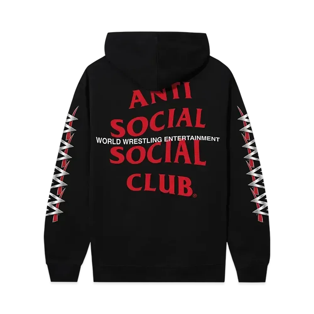 ANTI SOCIAL SOCIAL CLUB x WWE Entertainment Hoodie "Black"