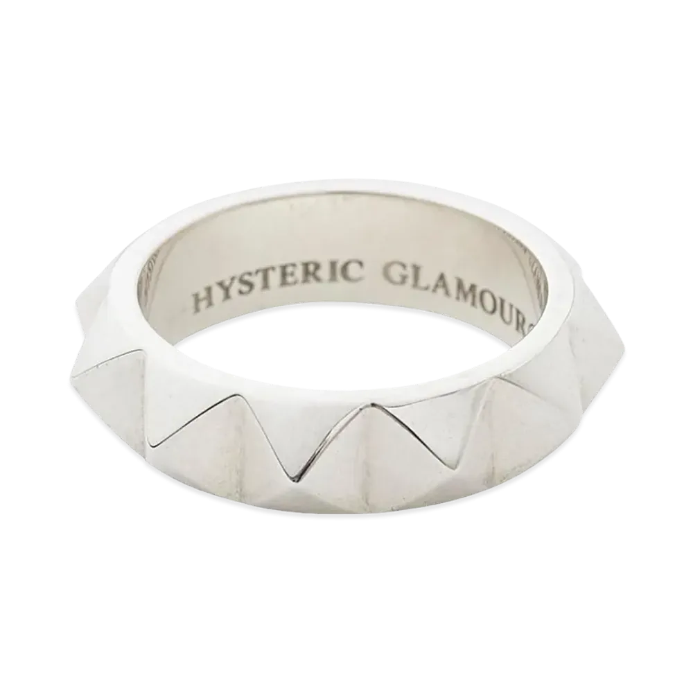 HYSTERIC GLAMOUR Women's Hysteric Glamour Studs Ring "Silver"
