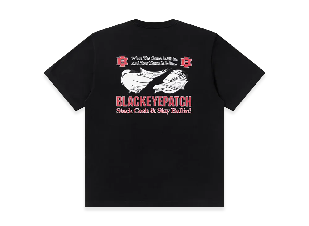 BlackEyePatch Counting Hands Tee "Black"