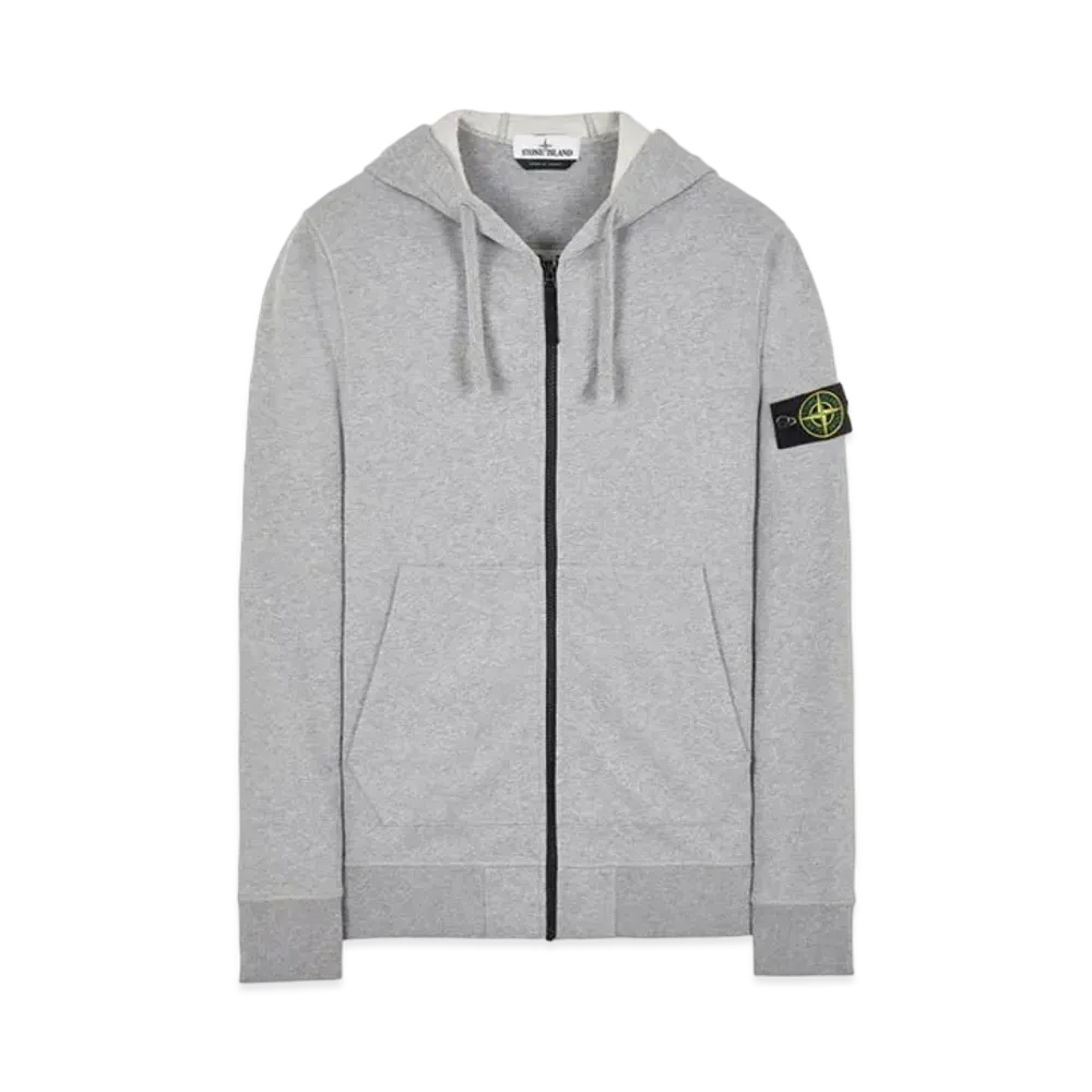 Stone Island 64220 BRUSHED COTTON FLEECE "Dust Melange"