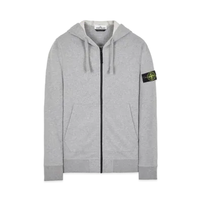 Stone Island 64220 BRUSHED COTTON FLEECE "Dust Melange"
