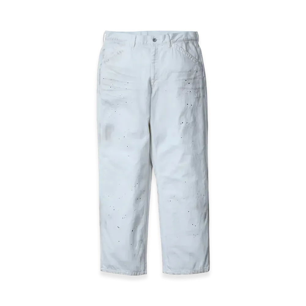 NEIGHBORHOOD BW. Washed Utility Pants "White"