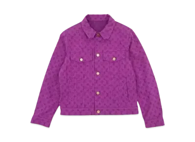 Louis Vuitton Monogram Denim Jacket "Purple"