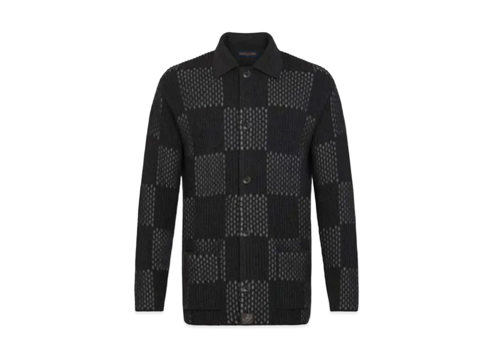 Louis Vuitton x Nigo Giant Damier Rib Jacket "Black"