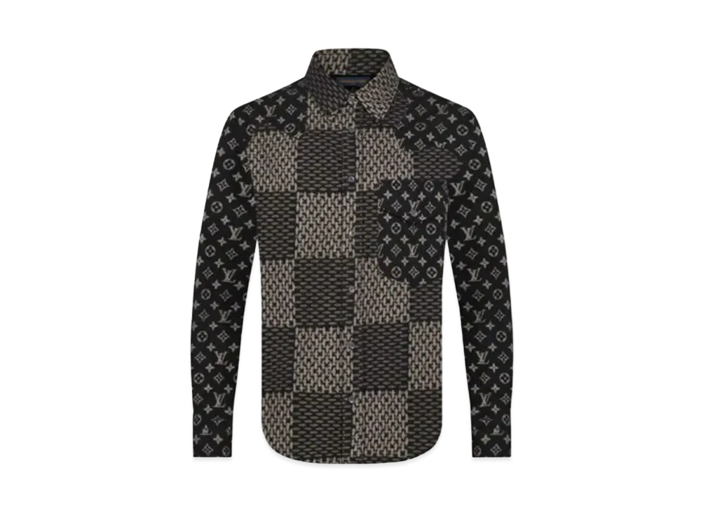 ルイヴィトン ニゴー モノグラム ウェーブ ジャイアント ダミエ