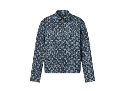 Louis Vuitton Monogram Denim Workwear Jacket "Blue"