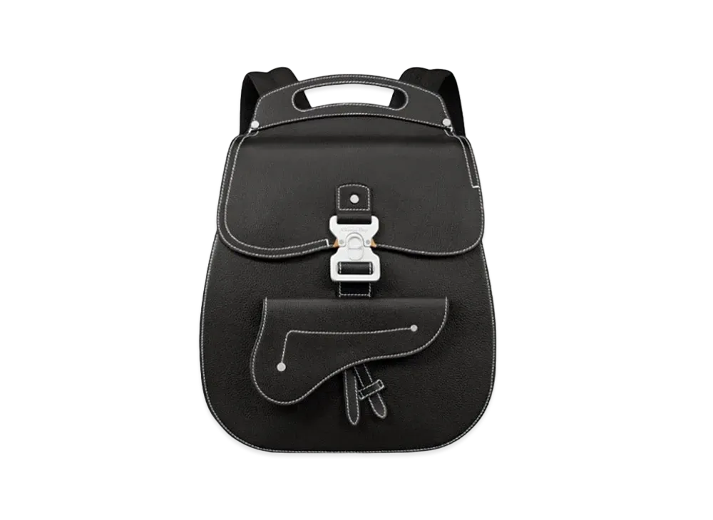 Dior Gallop Backpack Grained Calfskin "Black"