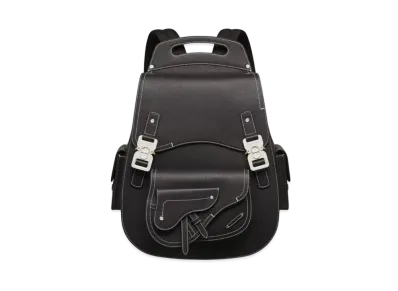 Dior Maxi Gallop Backpack Grained Calfskin "Black"