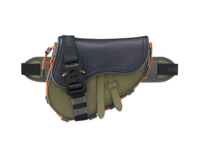 Dior x Sacai Mini Saddle Bag "Olive"