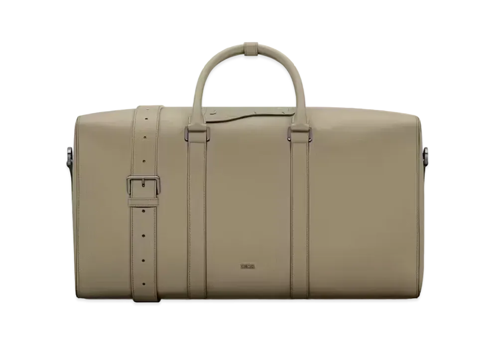 Dior Lingot 50 Bag Grained Calfskin "Beige"