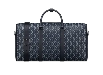 Dior Lingot 50 Bag CD Diamond Canvas "Navy Blue"