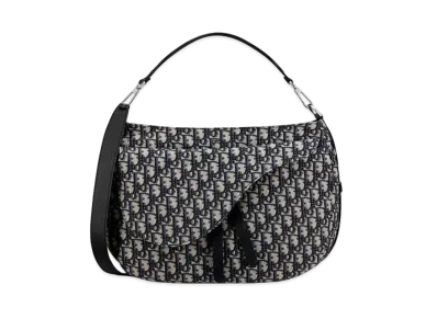 Dior Saddle Soft Bag Dior Oblique Jacquard "Beige/Black"