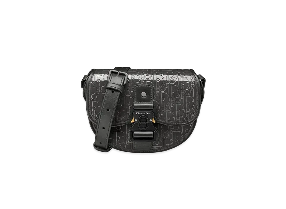 Dior Mini Gallop Bag With Strap Oblique "Black"