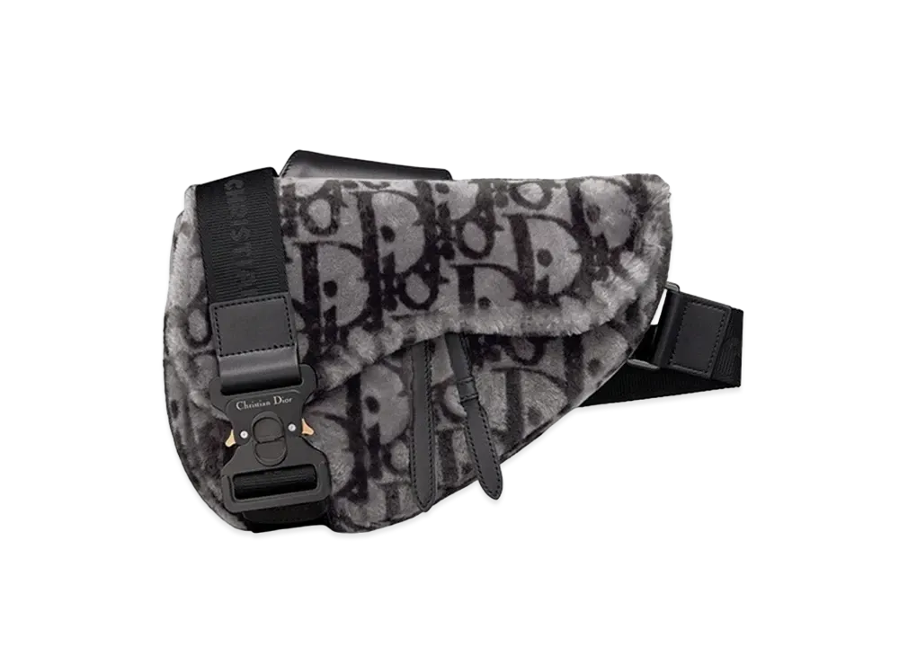 Dior Saddle Bag Dior Oblique Motif "Gray"