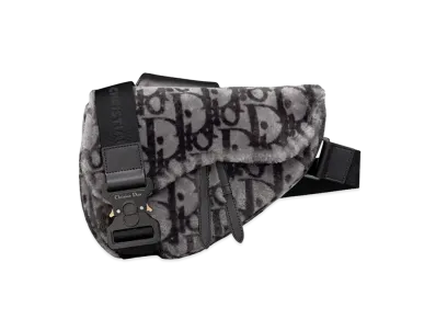 Dior Saddle Bag Dior Oblique Motif "Gray"