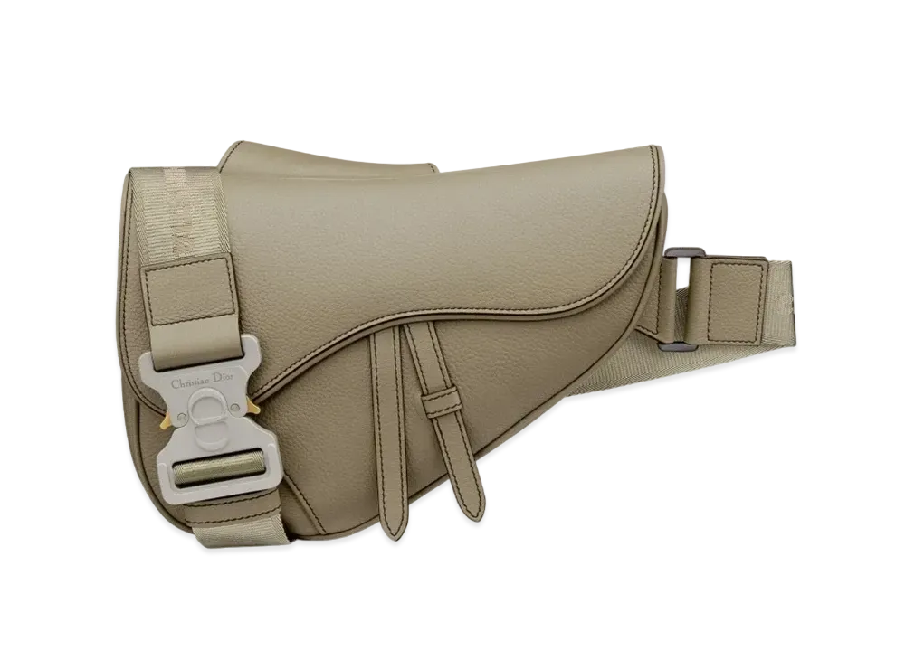 Dior Saddle Bag Grained Calfskin "Beige"