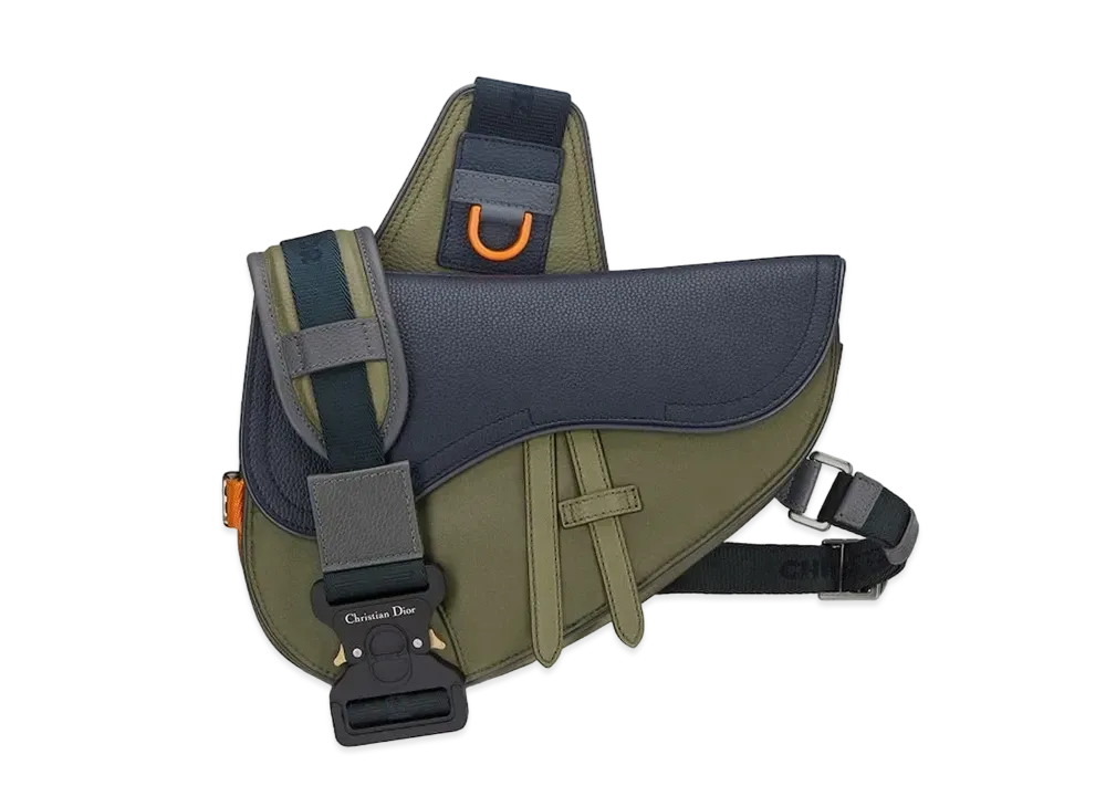 Dior x Sacai Saddle Bag "Olive"