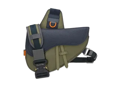 Dior x Sacai Saddle Bag "Olive"
