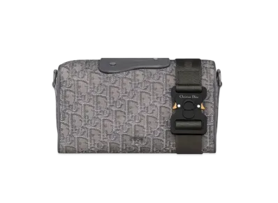 Dior Lingot 22 Bag Dior Oblique Jacquard "Ruthenium"