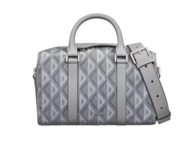 Dior Lingot 26 Bag CD Diamond Canvas "Gray"