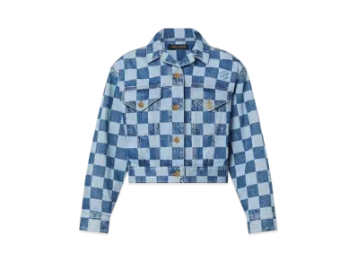 Louis Vuitton Damier Denim Jacket "Blue"